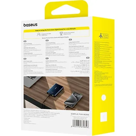 Photo of Повербанк Baseus PicoGo 10000mAh 20W PD/QC 3.0 Black