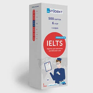 Картки англійських слів English Student — IELTS 5.0-7.0