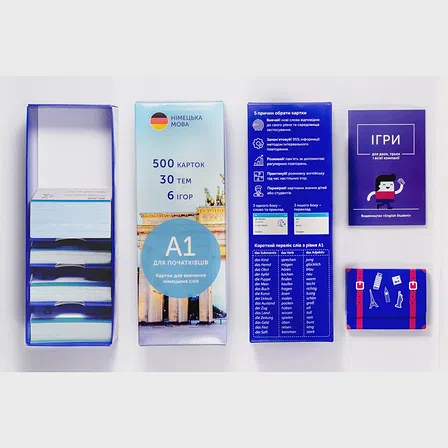 Photo of Картки німецьких слів English Student - A1–початковий