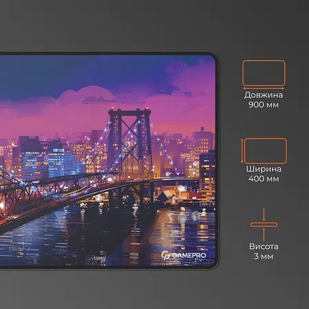 Photo of Ігрова поверхня GamePro MP275C Speed/Control Black