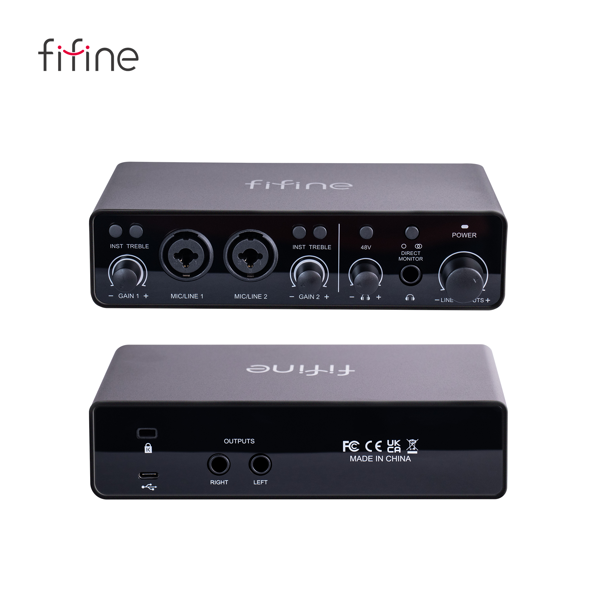 Photo of Аудіоінтерфейс Fifine Ampli 3