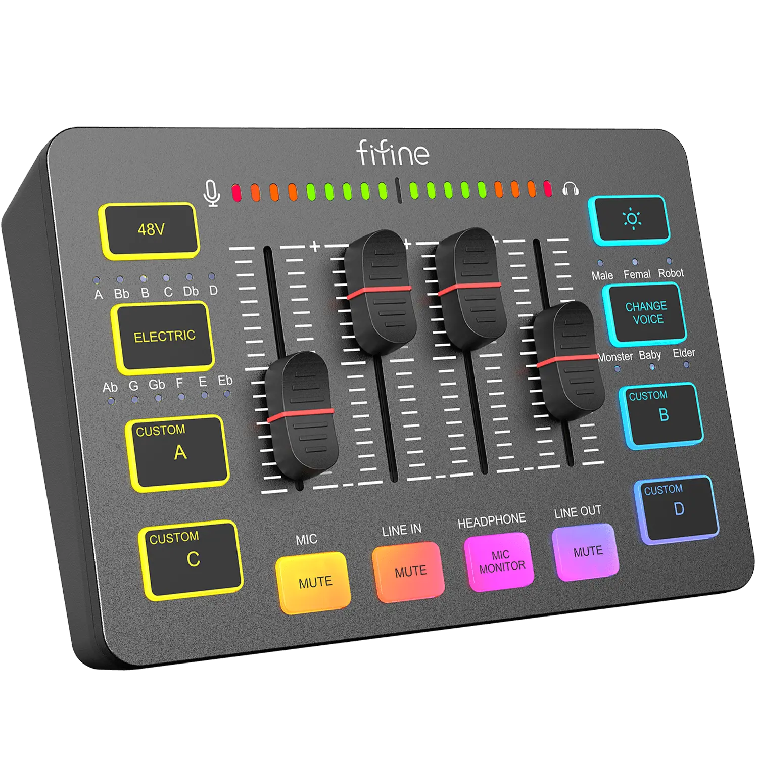 Photo of Мікшерний пульт Fifine SC3 Black
