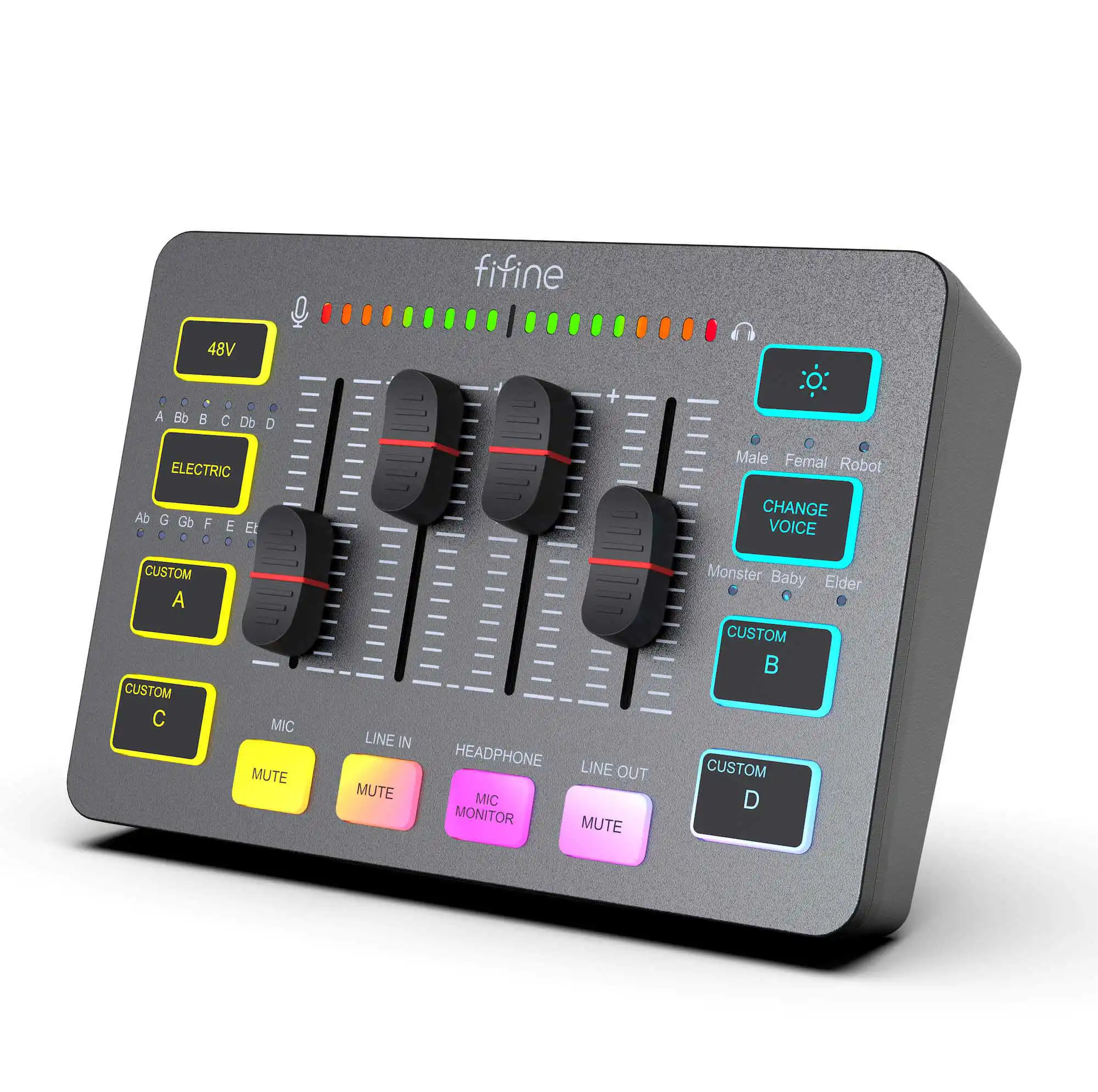 Photo of Мікшерний пульт Fifine SC3 Black