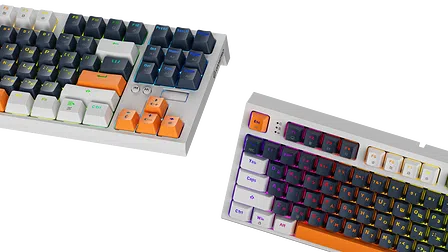 Photo of Клавіатура механічна дротова GamePro MK180W Hot-Swap Red Swich RGB White