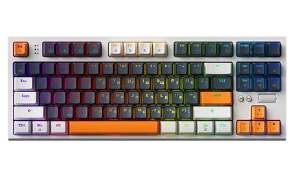 Photo of Клавіатура механічна дротова GamePro MK180W Hot-Swap Red Swich RGB White