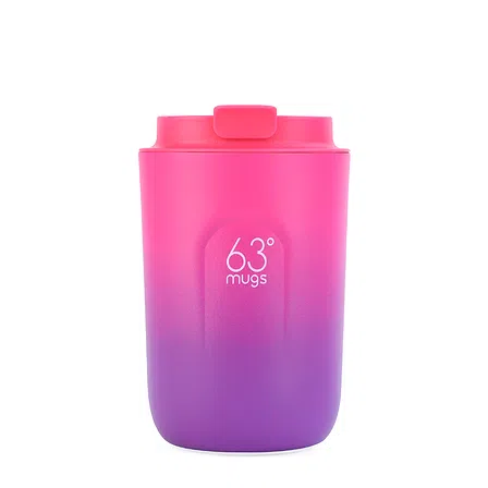 Photo of Термочашка для кави 63mugs 380 мл Малиново-ожинова