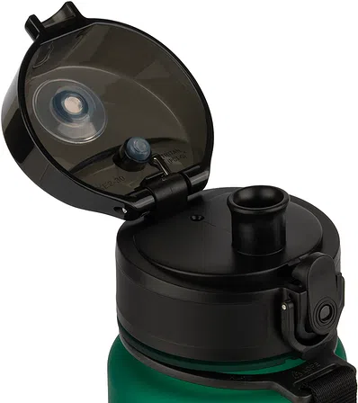 Photo of Пляшка для води UZSPACE Frosted 500 мл Зелена