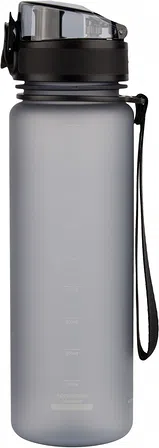 Photo of Пляшка для води UZSPACE Frosted 500 мл Сіра