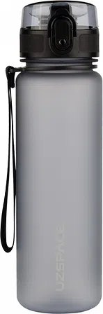 Photo of Пляшка для води UZSPACE Frosted 500 мл Сіра