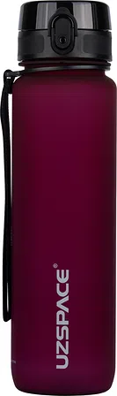 Photo of Пляшка для води UZSPACE Frosted 1000 мл Бордова