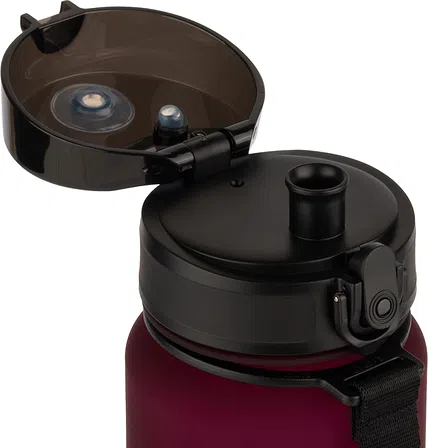 Photo of Пляшка для води UZSPACE Frosted 1000 мл Бордова