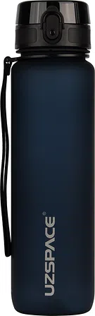 Photo of Пляшка для води UZSPACE Frosted 1000 мл Синя