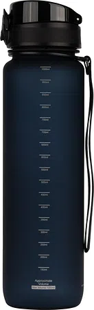 Photo of Пляшка для води UZSPACE Frosted 1000 мл Синя