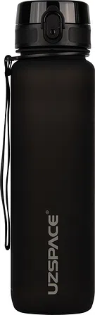 Photo of Пляшка для води UZSPACE Frosted 1000 мл Чорна