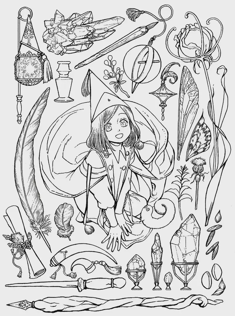 Photo of Розмальовка "Ательє чаклунських капелюхів"