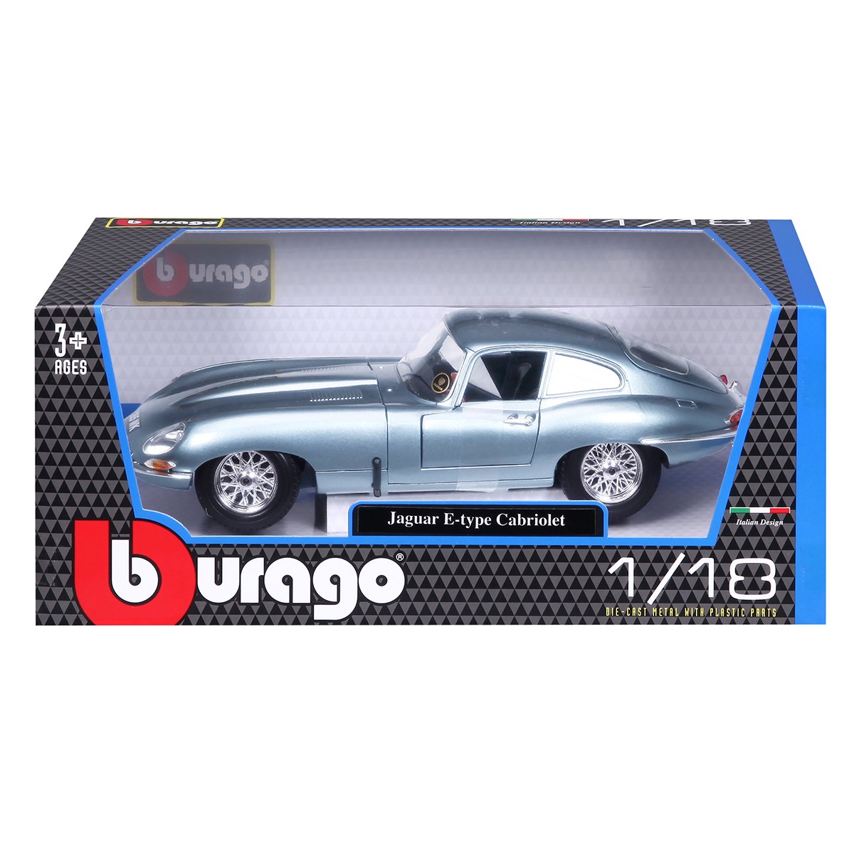 Photo of Автомодель Bburago Jaguar E-Type Coupe 1961 1:18