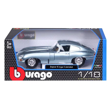 Photo of Автомодель Bburago Jaguar E-Type Coupe 1961 1:18