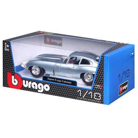 Photo of Автомодель Bburago Jaguar E-Type Coupe 1961 1:18
