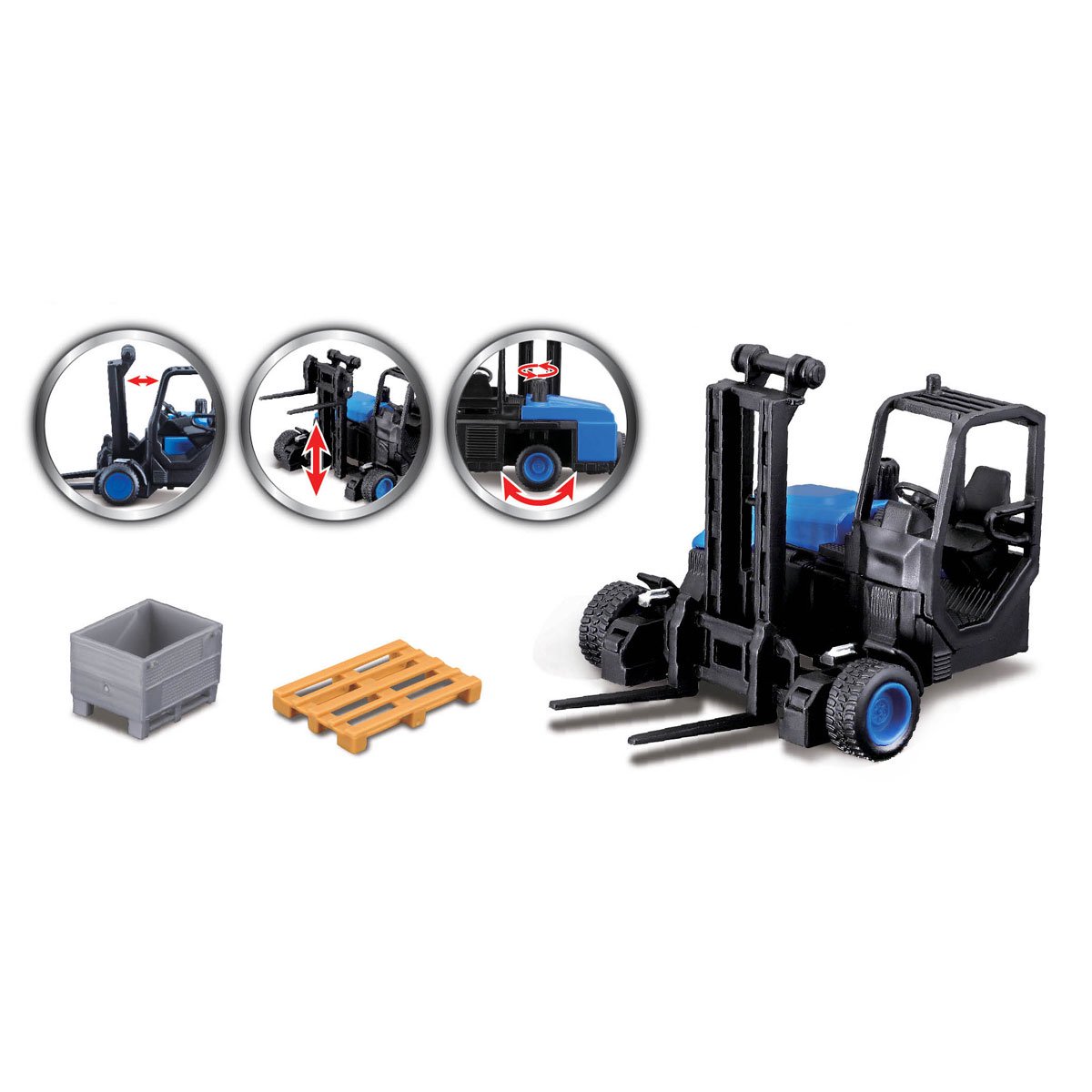 Photo of Ігровий набір Bburago – Фура Mercedes-Benz Actros (1:43)