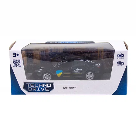 Photo of Автомодель Techno Drive Toyota Camry Uklon Чорна
