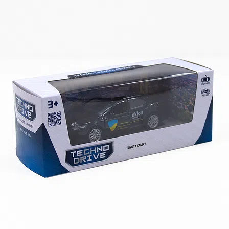 Photo of Автомодель Techno Drive Toyota Camry Uklon Чорна