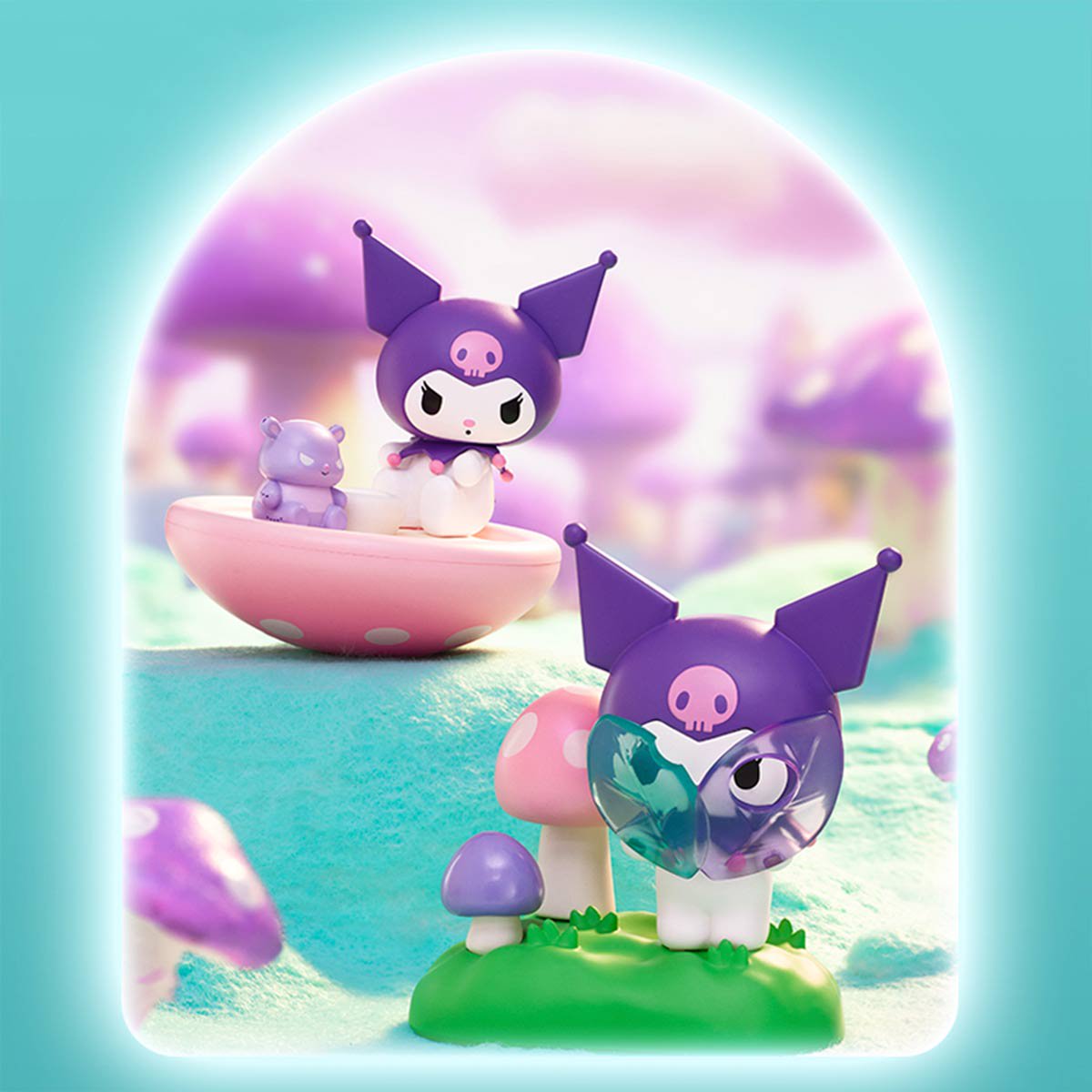 Photo of Механічна іграшка-сюрприз Pop Top Kuromi Сад грибочків в асортименті