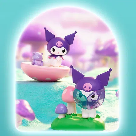 Photo of Механічна іграшка-сюрприз Pop Top Kuromi Сад грибочків в асортименті