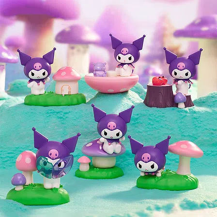 Photo of Механічна іграшка-сюрприз Pop Top Kuromi Сад грибочків в асортименті