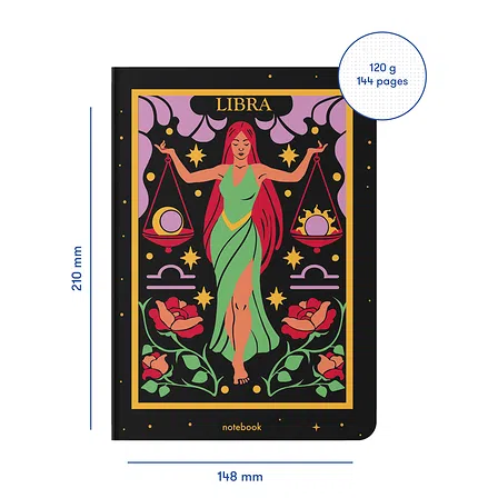 Photo of Блокнот Orner Знак зодіаку Терези (orner-1979)