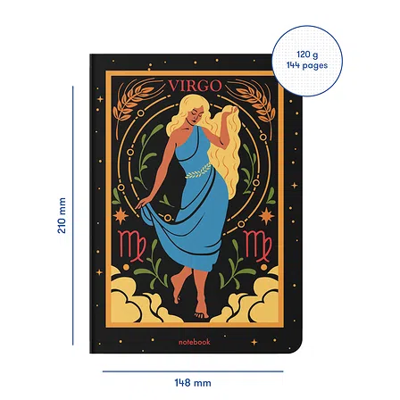 Photo of Блокнот Orner Знак зодіаку Діва (orner-1978)