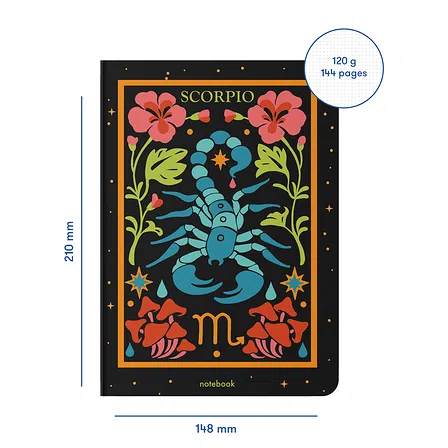 Photo of Блокнот Orner Знак зодіаку Скорпіон (orner-1976)