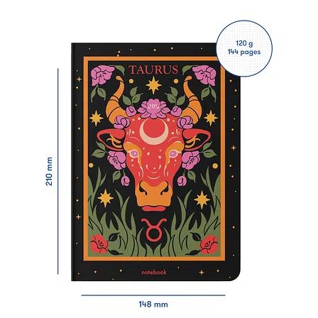 Photo of Блокнот Orner Знак зодіаку Тілець (orner-1972)