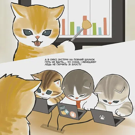 Photo of Ілюстрована книга Mofusand. Робочі будні Нявкобратиків