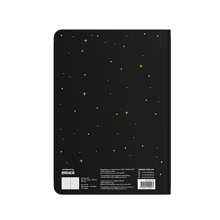 Photo of Блокнот Orner Знак зодіаку Водолій (orner-1971)