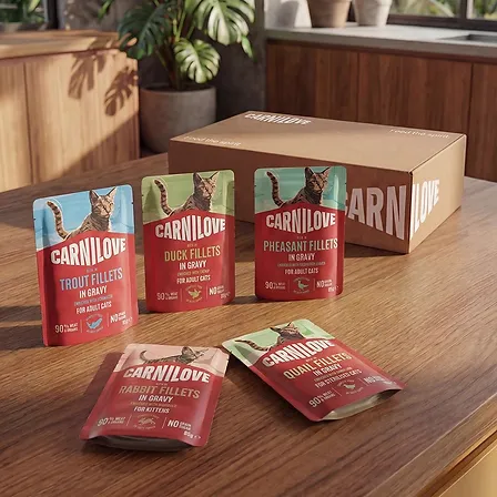 Photo of Корм вологий Carnilove Gravy Multipack для котів в соусі в асортименті 12x85 г
