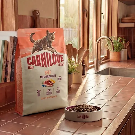 Photo of Корм сухий Carnilove True Fresh Turkey Sterilised для стерилізованих котів індичка 2 кг