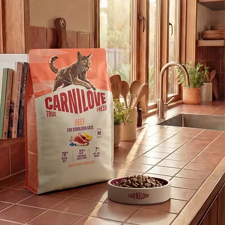 Photo of Корм сухий Carnilove True Fresh Fish & Turkey Sterilised для стерилізованих котів риба та індичка 6 кг