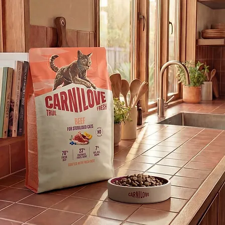 Photo of Корм сухий Carnilove True Fresh Fish & Turkey Sterilised для стерилізованих котів риба та індичка 400 г