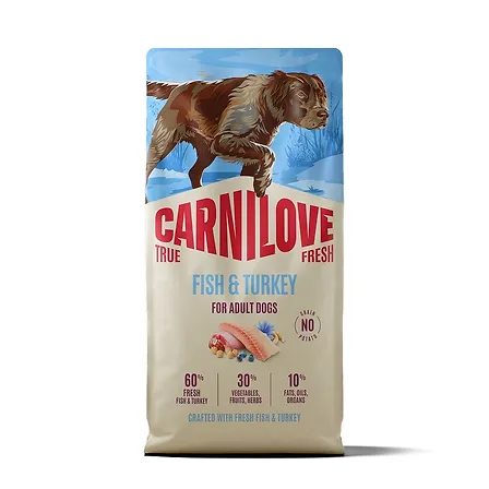 Photo of Корм сухий Carnilove True Fresh Fish & Turkey для cобак риба та індичка 12 кг