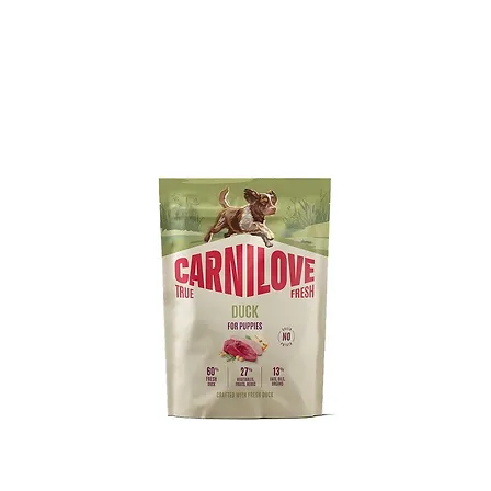 Photo of Корм сухий Carnilove True Fresh Puppy для цуценят качка 1,5 кг