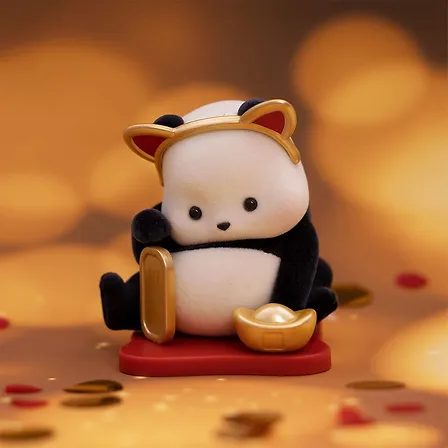 Photo of Колекційна фігурка POP TOP 52Toys серії Panda Roll - Мяв панди