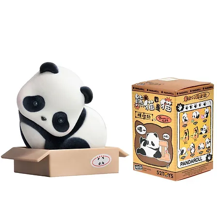 Photo of Колекційна фігурка POP TOP 52Toys серії Panda Roll - Мяв панди