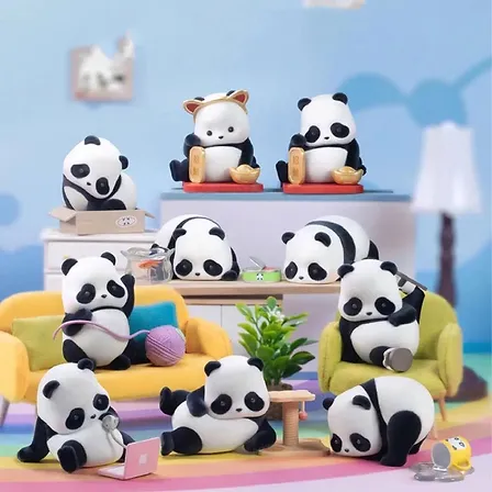Photo of Колекційна фігурка POP TOP 52Toys серії Panda Roll - Мяв панди