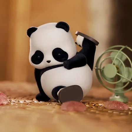 Photo of Колекційна фігурка POP TOP 52Toys серії Panda Roll - Мяв панди